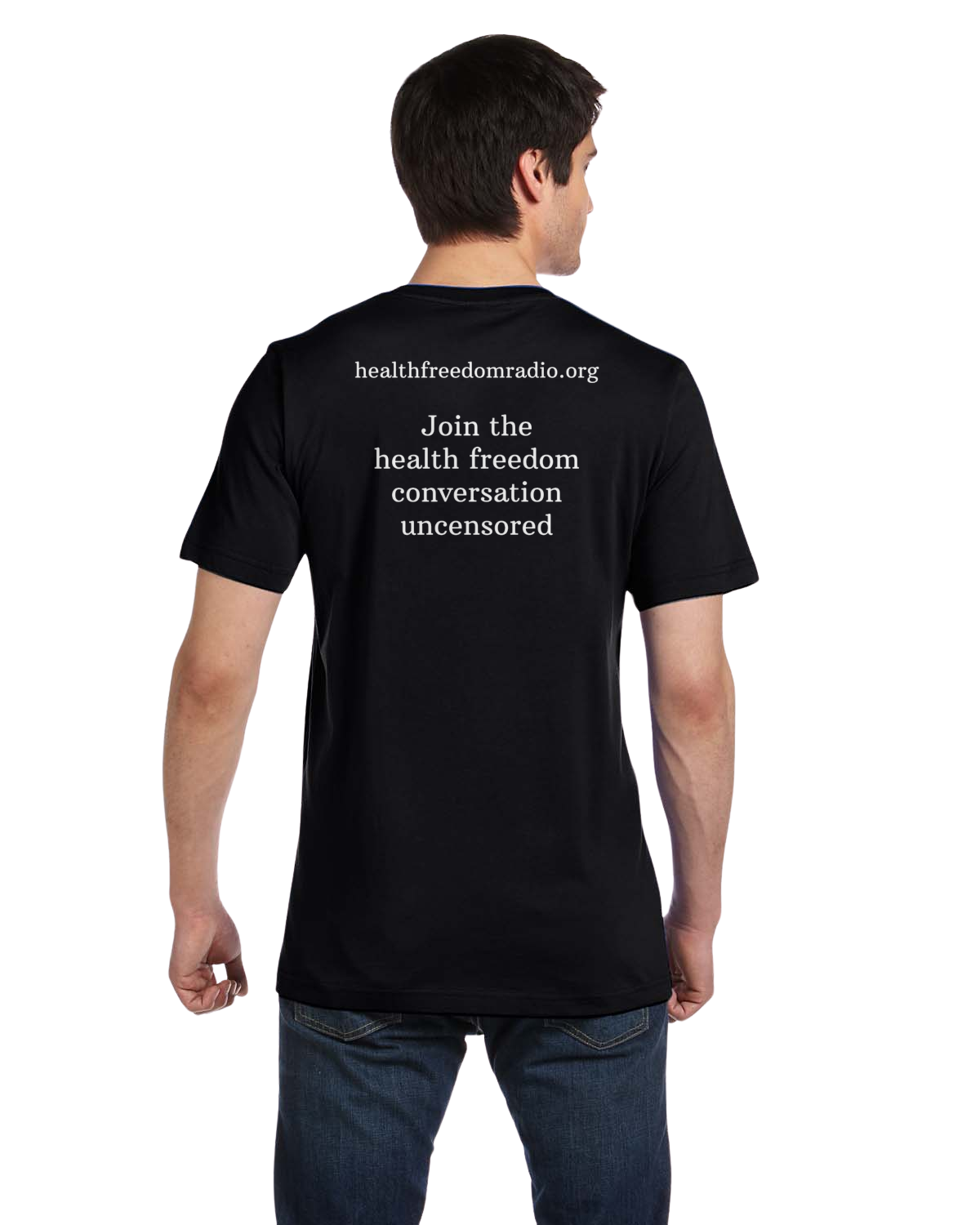 Unisex Short-Sleeve Cotton V-Neck T-Shirt