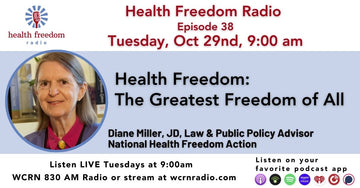 Episode 38: Health Freedom, The Greatest Freedom of All with Diane Miller, JD